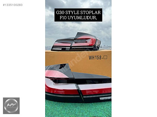 BMW 5 Serisi F10 Uyumlu G30 LCI Tasarım LED Stop Takımı