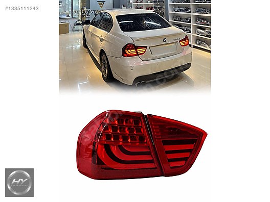 BMW 3 Serisi E90 2005-2008 Makyajsız Kasa Uyumlu LED Stop Takımı