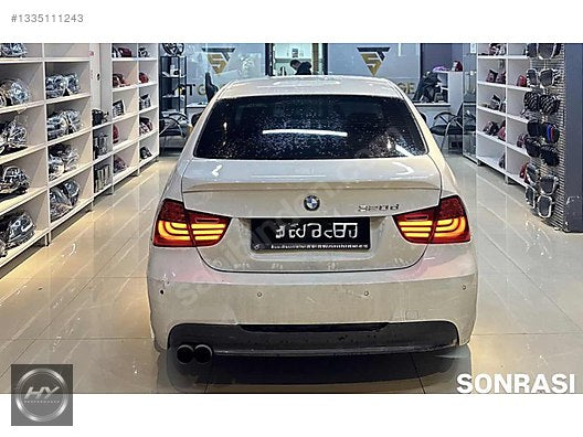 BMW 3 Serisi E90 2005-2008 Makyajsız Kasa Uyumlu LED Stop Takımı