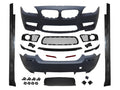 Body Kit F10 Far Yıkamalı, SS Delikli, Ön/Arka PDC, <OO-OO> Egzoz Çıkışlı, Marşpiyelli -///M5-STYLE- 2010-13